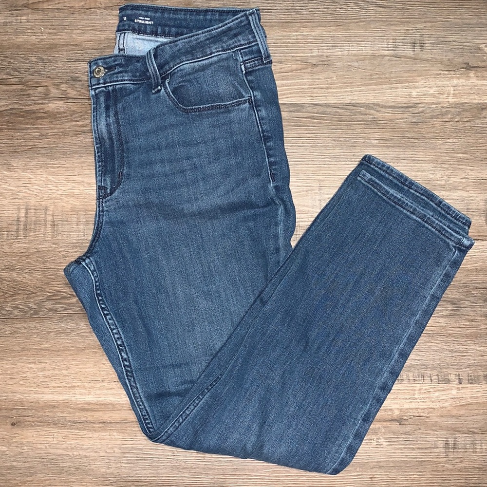 Old Navy High Rise Straight Leg Jeans 12P